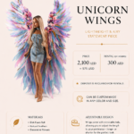 Unicorn Wings rental by Nadia Art