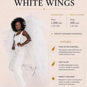 White Wings rental by Nadia Art