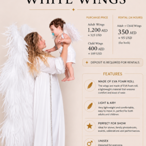 White Wings rental by Nadia Art