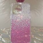 Pink Ombré Crystal Phone Case